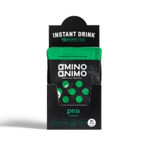 AMINO ANIMO pea organic protein travel kit - 12,5g - 10pcs
