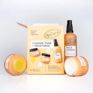 UPCIRCLE cleanse, tone + moisturise set