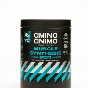 AMINO ANIMO muscle synthesis vanilla organic protein - 500g