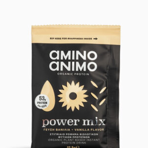 AMINO ANIMO power mix vanilla organic protein sachet - 12,5g