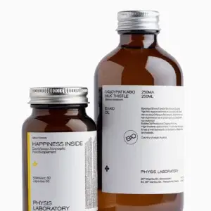 Happiness Inside Supplement + Milk Thistle Oil by Physis Laboratory