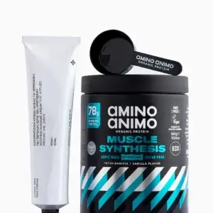 Muscle Synthesis Protein + MSM Joint Cream & Scoop | AMINO ANIMO & Physis Laboratory