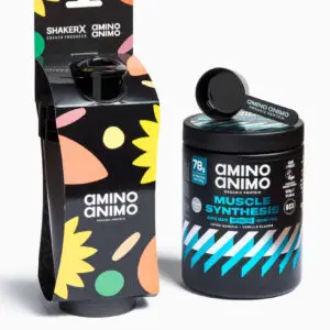 Muscle Synthesis Protein + Protein Shaker by AMINO ANIMO
