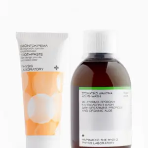 Orange & Propolis Toothpaste + Mouthwash by Physis Laboratory